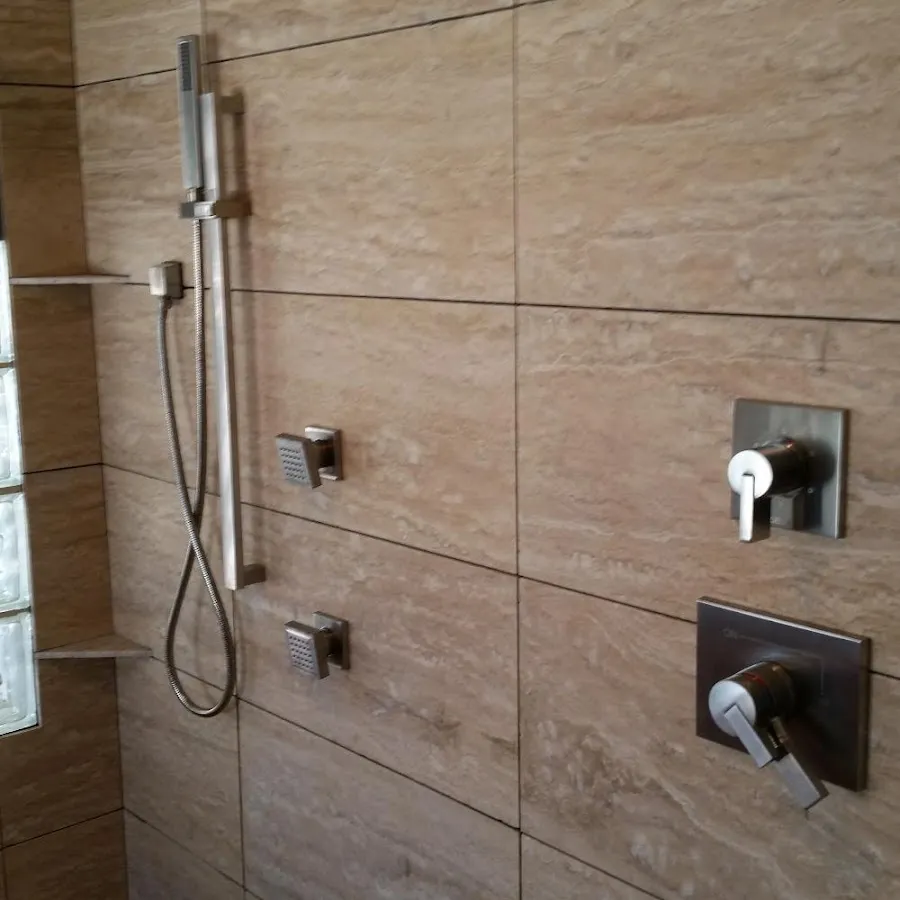Shower fixture installation for Gas Line Repair in Granby